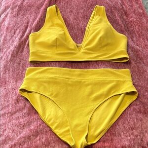 Old Navy Yellow Bikini Set